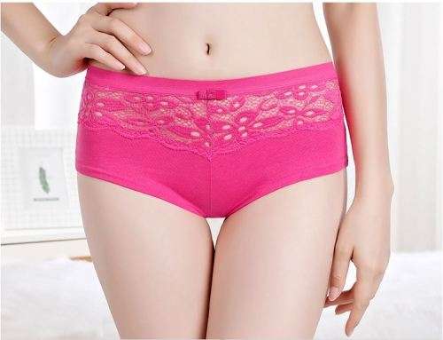 2 Pack Yun Meng Ni Ladies Soft Cotton Boyshorts Large