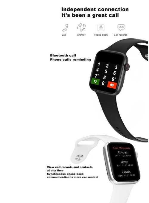 FT80 Smart Watch White