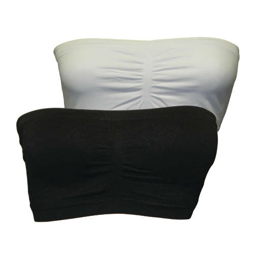 2 Pack  Seamless Bandeau Bra