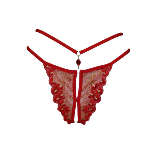 Double Hip Strap Thong