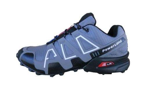 Powerland Speedcross 3 Men`s Trail Running Shoes (Grey)