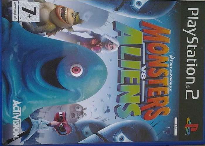 Monsters VS Aliens PS2