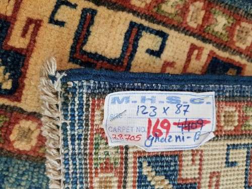 Kazaq Persian Handmade Carpet Size  123 X 87 cm