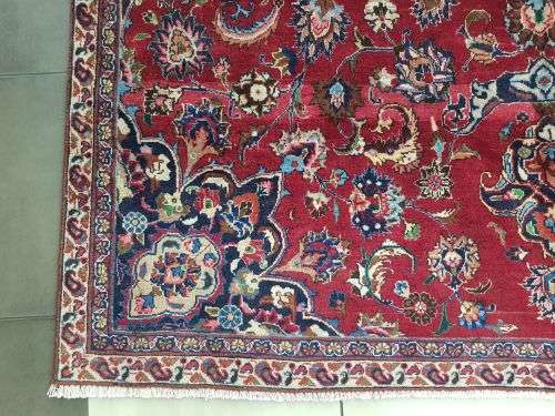 STUNNING RARE SIZE KASHAN CARPET 215 X 180 CM