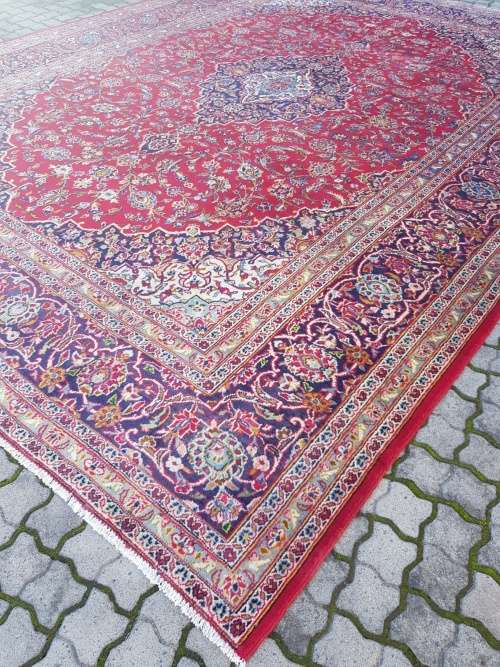 KASHAN ARDAKAN CARPET 385 X 290 cm