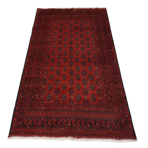 Beautiful Red Afghan Carpet 200 x 150cm