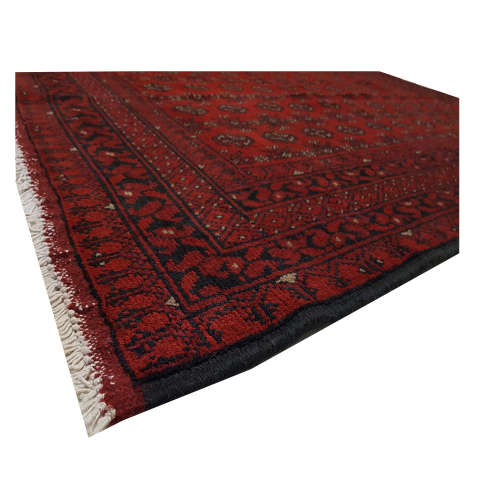 Beautiful Red Afghan Carpet 200 x 150cm