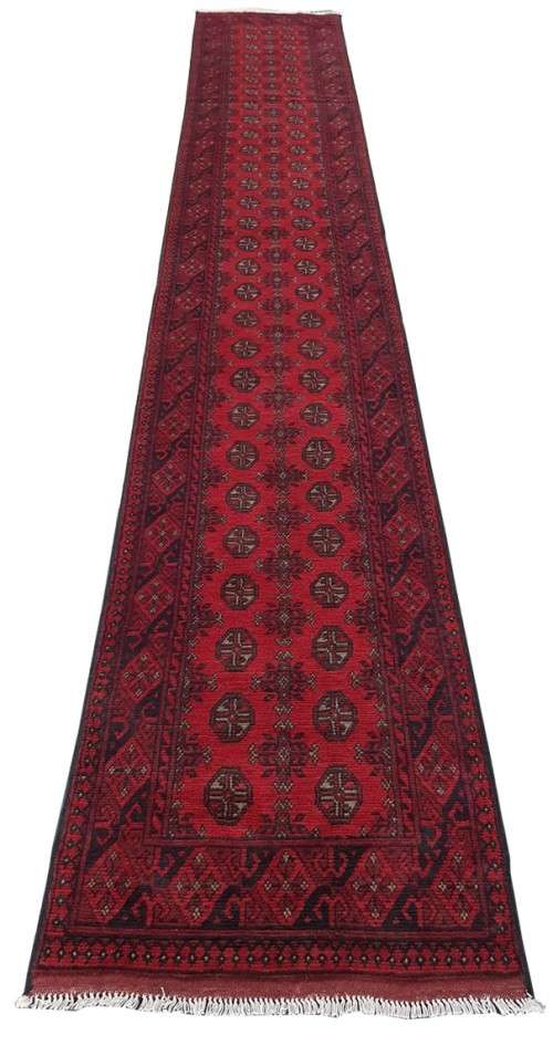 Incredible Afghan Carpet Runner 482 x 80 cm
