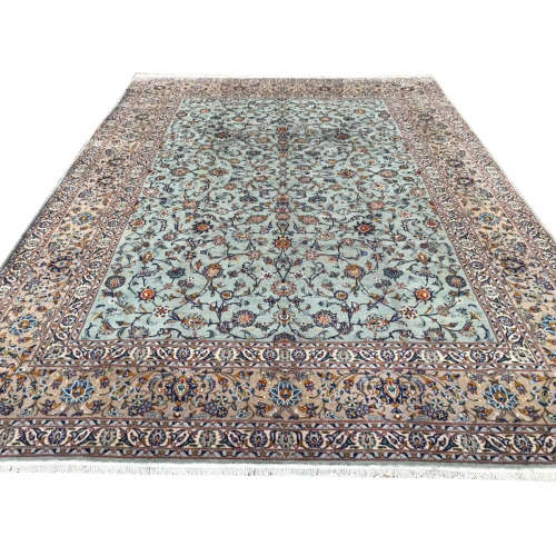 INCREDIBLE SUPER FINE Kashan Carpet 405 X 300 cm