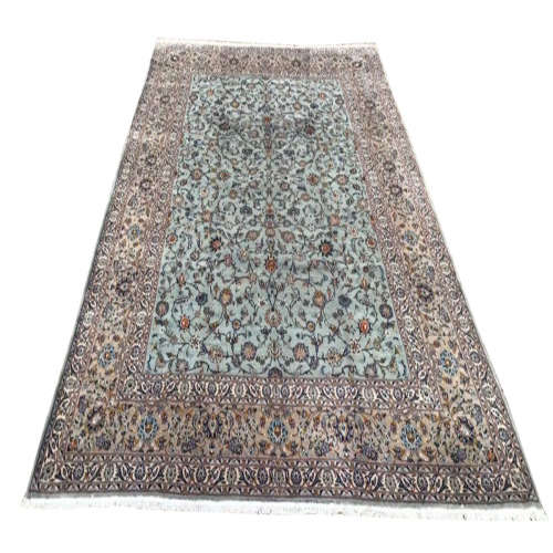 INCREDIBLE SUPER FINE Kashan Carpet 405 X 300 cm