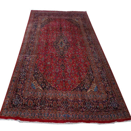 USED  KASHAN CARPET 400 X 300cm