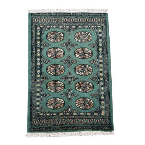 Stunning BUKHARA CARPET 90 x 62 cm