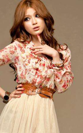 Floral chiffon and tulle dress, one size, BRAND NEW