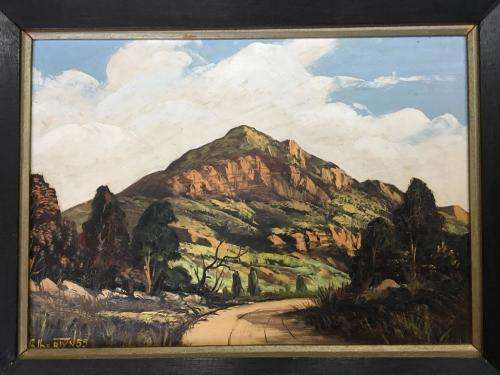 Albertyn 1955 Oil Painting
