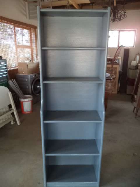 lovely painted bookshelf - solid pine