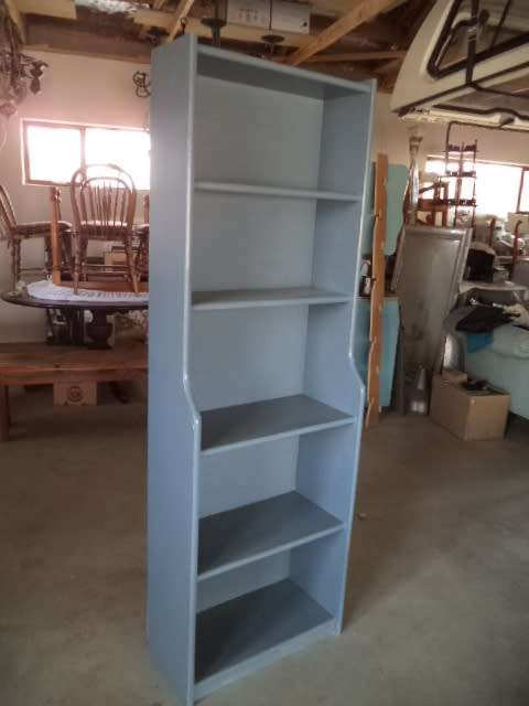 lovely painted bookshelf - solid pine