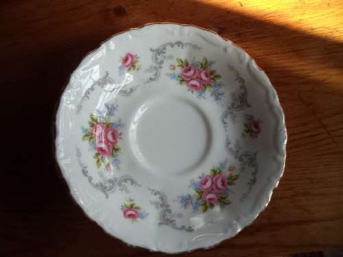 Two Saucers - Royal Albert - Tranquillity