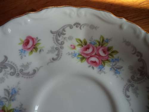 Two Saucers - Royal Albert - Tranquillity