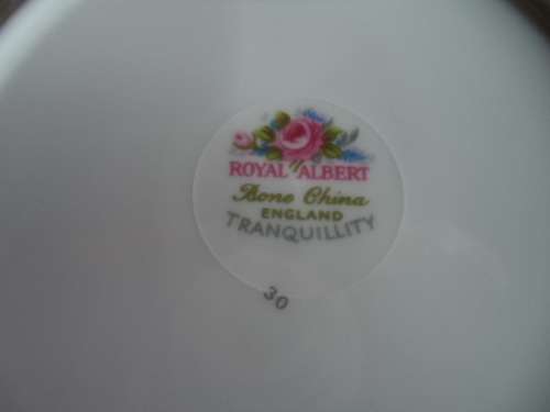 4 Beautiful Royal Albert Cake Plates - Tranquillity