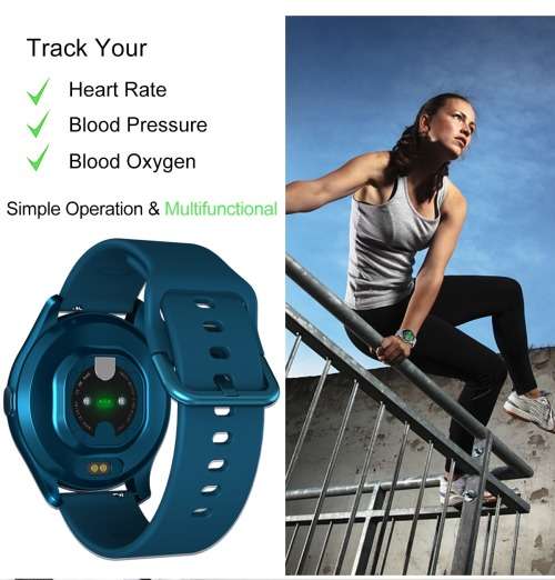 Smart Watch Activity Monitor, Oximeter, Thermometer, HR, BP and Immunity Check