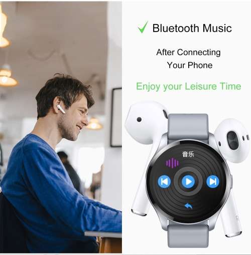 Smart Watch Activity Monitor, Oximeter, Thermometer, HR, BP and Immunity Check