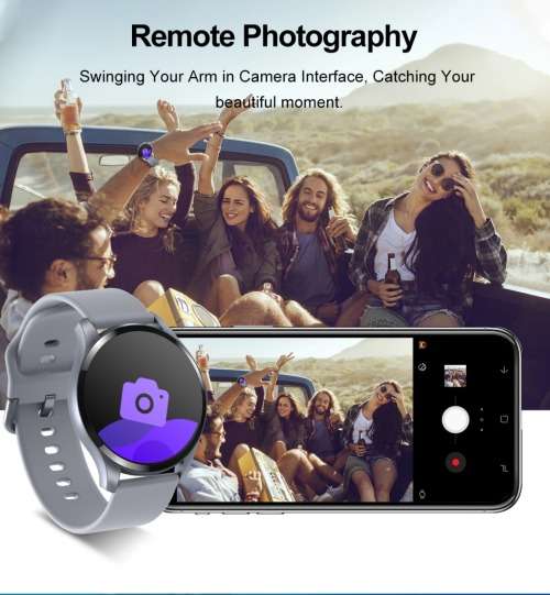 Smart Watch Activity Monitor, Oximeter, Thermometer, HR, BP and Immunity Check