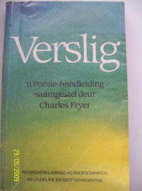 VERSLIG (Afirkaans verse-handleiding) compiled by Charles Fryer