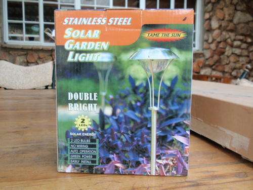 SOLAR GARDEN LIGHTS
