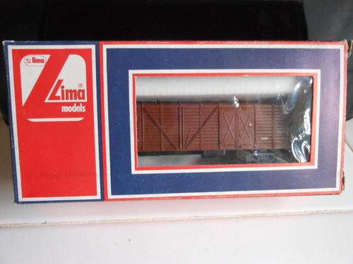 LIMA--SAR ---GOODS WAGON BROWN MIB!!!!!