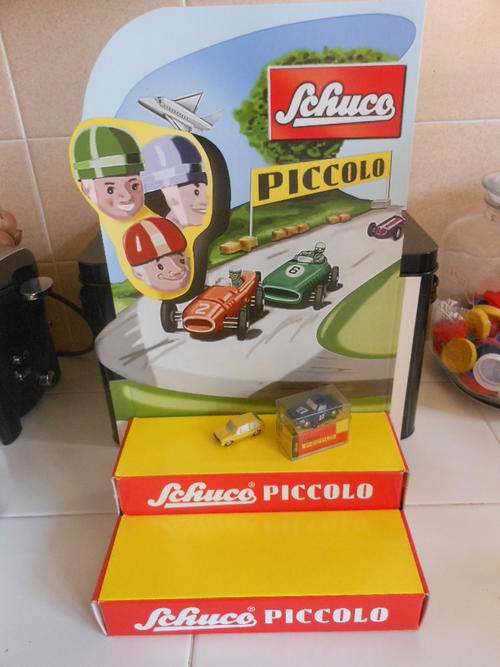 SCHUCO PICCOLO --DISPLAY STAND VERY HARD TO FIND!!!!!