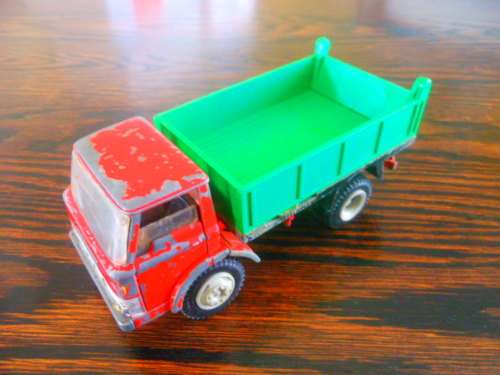 VINTAGE TEKNO TRUCK--PLAYED WITH CONDITION ---LIKE DINKY.