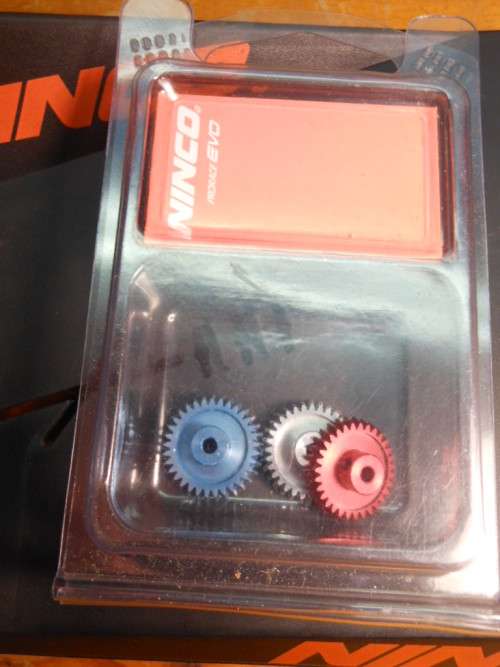 NINCO ---SIDEWINDER GEARS ALUMINIUM NEW.