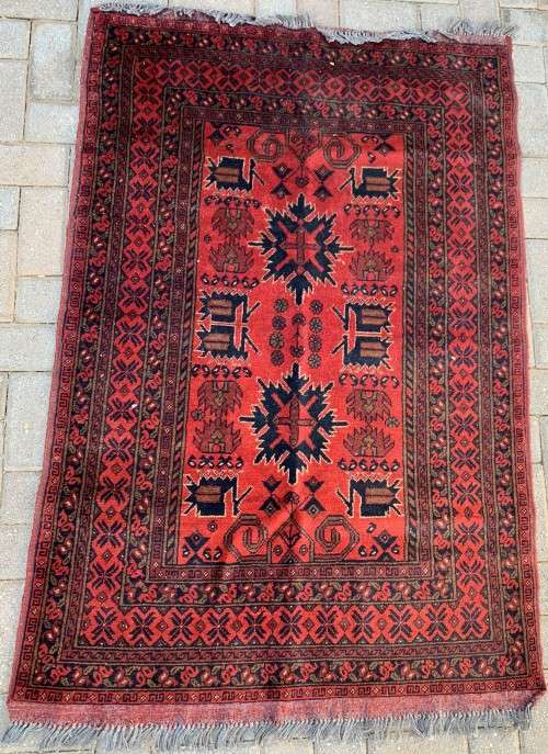 Turkoman Afghan Rug