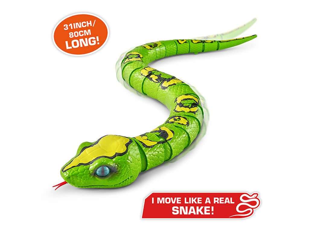 Robo Alive King Python Snake Toy (Shop Soiled) CRAZY R1 Auction - No Reserve!!