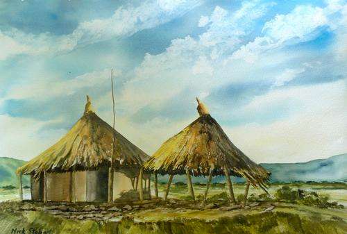 ORIGINAL WATERCOLOUR by Nick Stobart