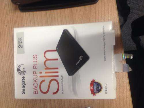 Seagate 2TB HDD external