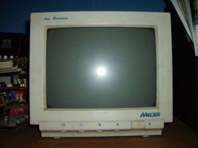 9" CRT monochrome monitors