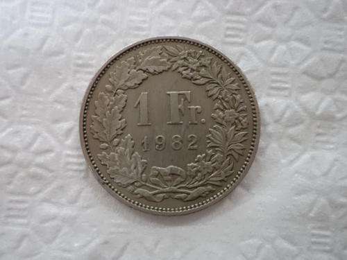 1982 1 fr coin - XF