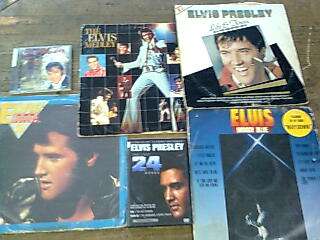 BARGAIN ELVIS PRESLEY LP, DVD, CD COMBO