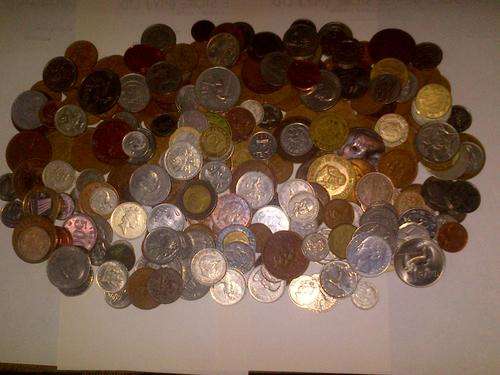 100 x mix lot coins tokens and badges