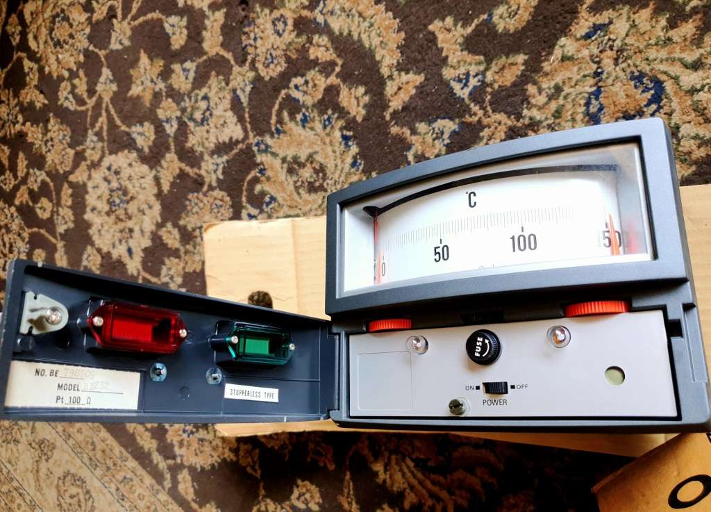 UNBOXED CHINO Analog Temperature Control Panel Meter (BID PER UNIT)!!!