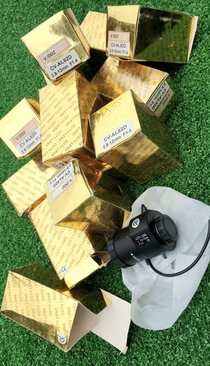 CCTV Camera Lenses 2.8-12mm F1.4 CS (BID PER EACH LENS)!!!
