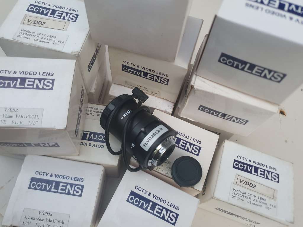 CCTV Camera, IR 3.5-8mm, F1.4  (BID PER EACH PIECE)!!!