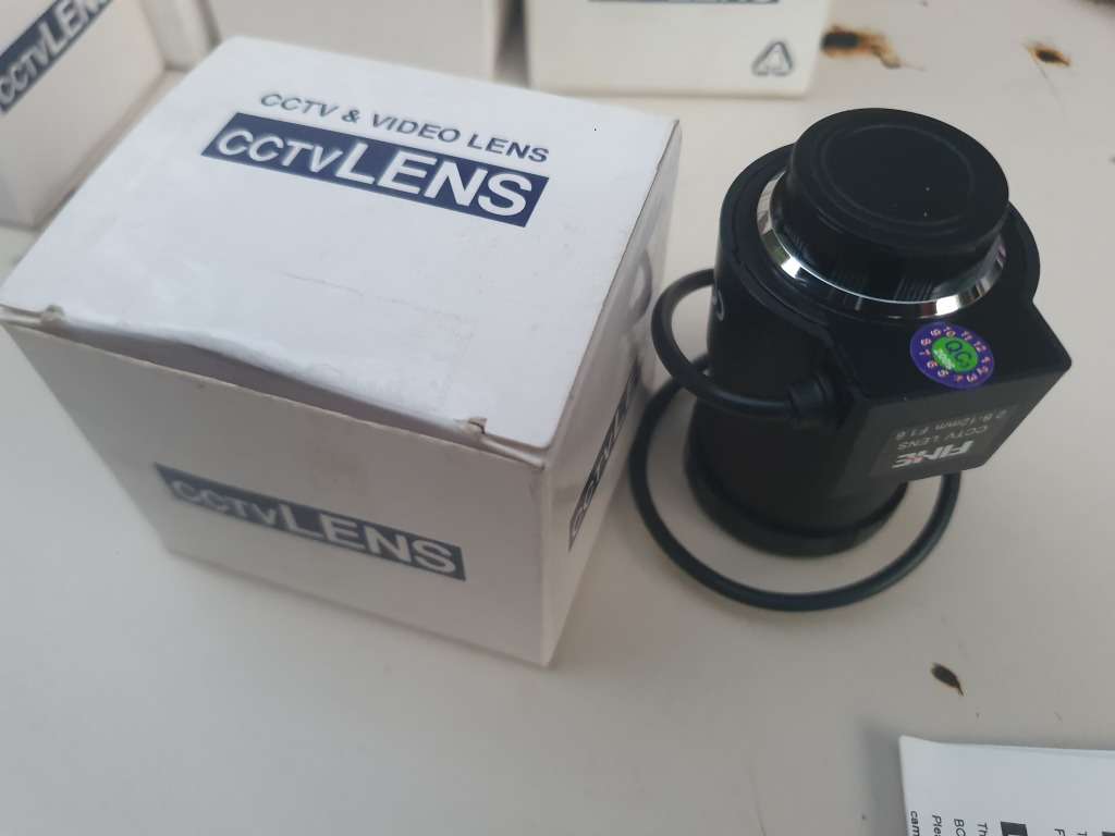 CCTV Camera, IR 3.5-8mm, F1.4  (BID PER EACH PIECE)!!!