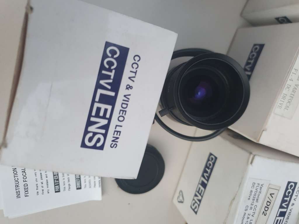 CCTV Camera, IR 3.5-8mm, F1.4  (BID PER EACH PIECE)!!!