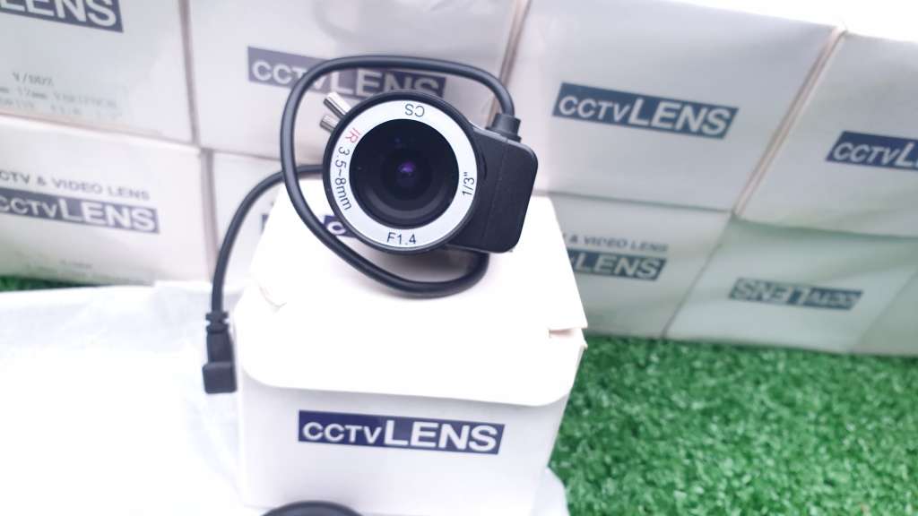 CCTV Camera, IR 3.5-8mm, F1.4  (BID PER EACH PIECE)!!!
