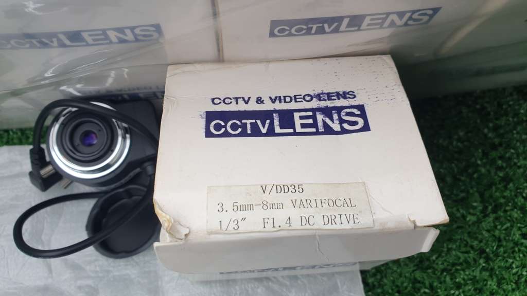 CCTV Camera, IR 3.5-8mm, F1.4  (BID PER EACH PIECE)!!!