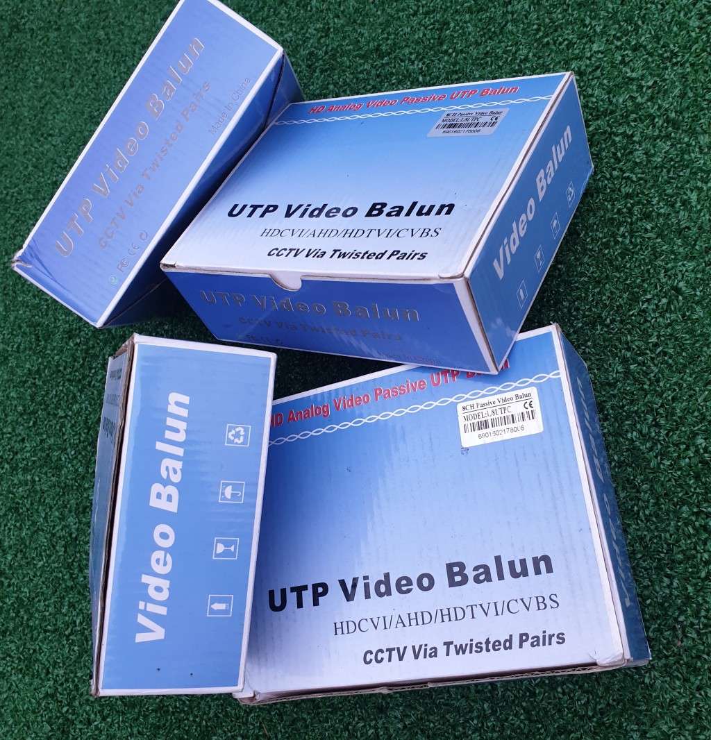 8-Channel UTB Video Balun - CCTV Via Twisted Pairs (BID PER BOX)!!!