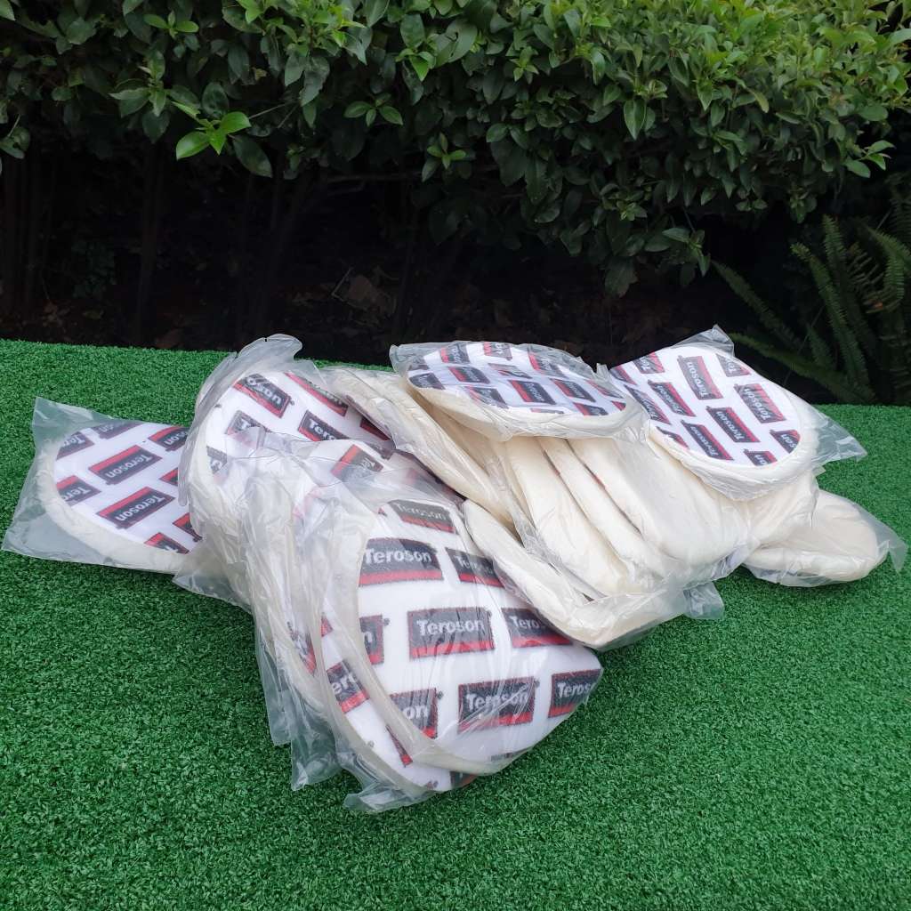 Teroson 200mm Double Lambs-Wool Polishing Pads (BID PER PIECE)!!!