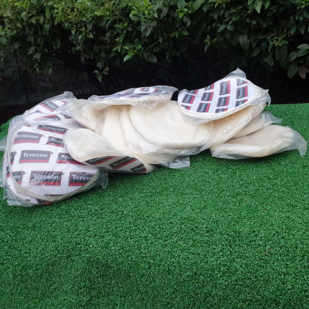 Teroson 200mm Double Lambs-Wool Polishing Pads (BID PER PIECE)!!!